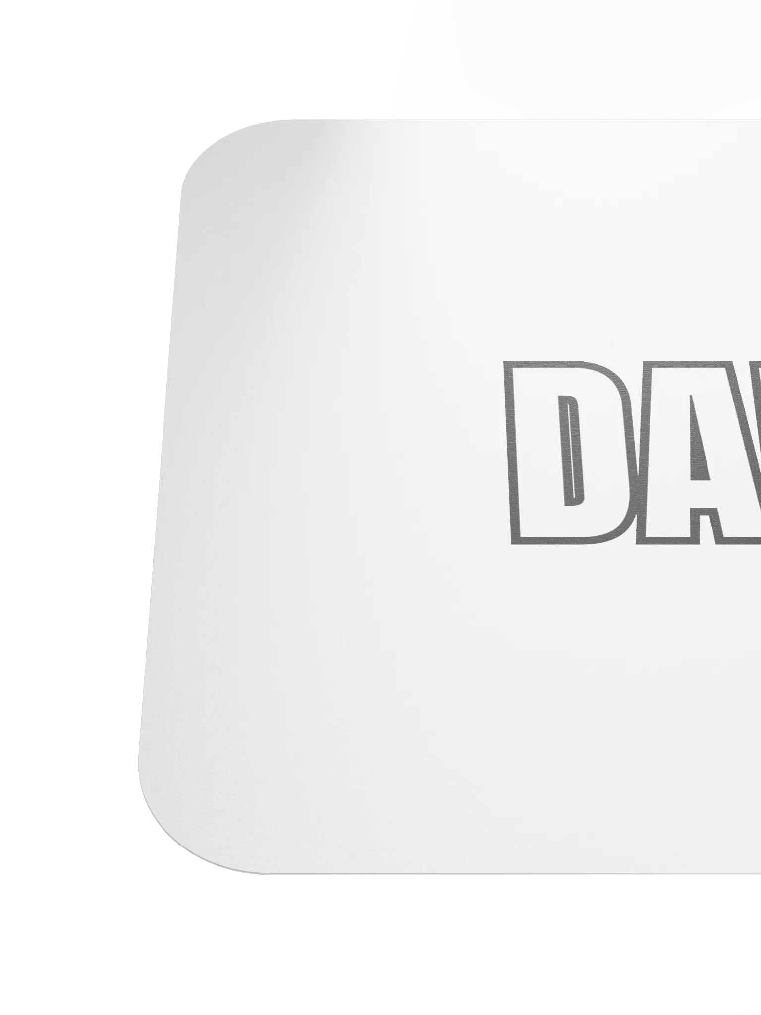 DANII WHITE BLACK MOUSE PAD product image (6)