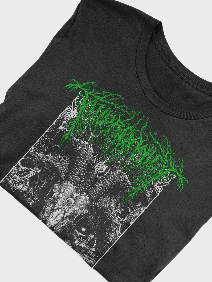 Goat Skull Green Logo on Bella Canvas product image (5)
