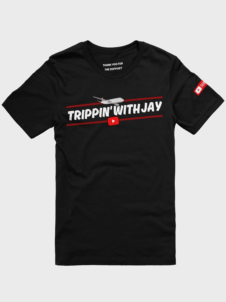 Trippin' With Jay Stylized T-Shirt (Large Logo) product image (1)