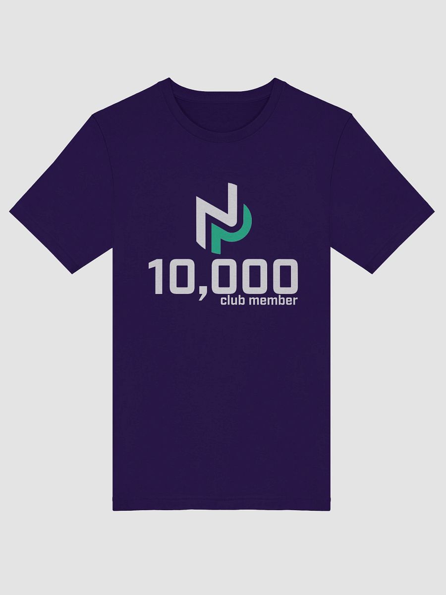 10,000 Subscriber Purple T-Shirt product image (5)