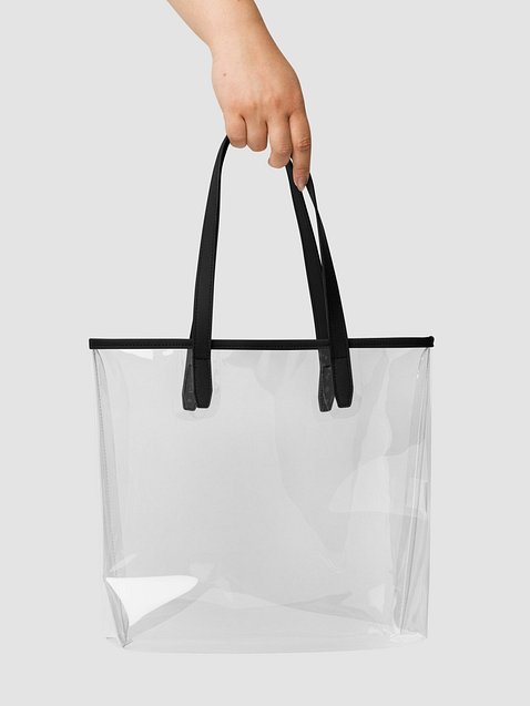 Photo showing Clear Tote Bag