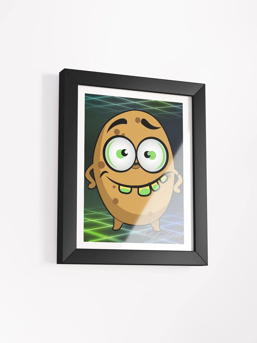 Chryzodeus: Whimsical Potato Framed Poster product image (2)