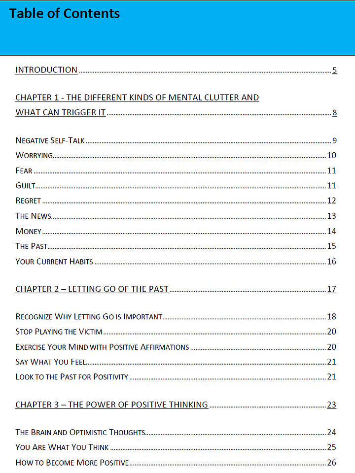 Clear Mental Vision eBook product image (2)