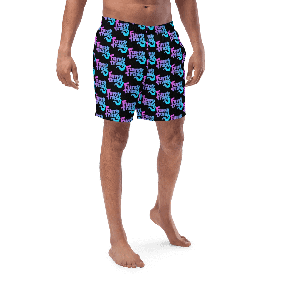 Patterned Swimtrunks - Black product image (5)
