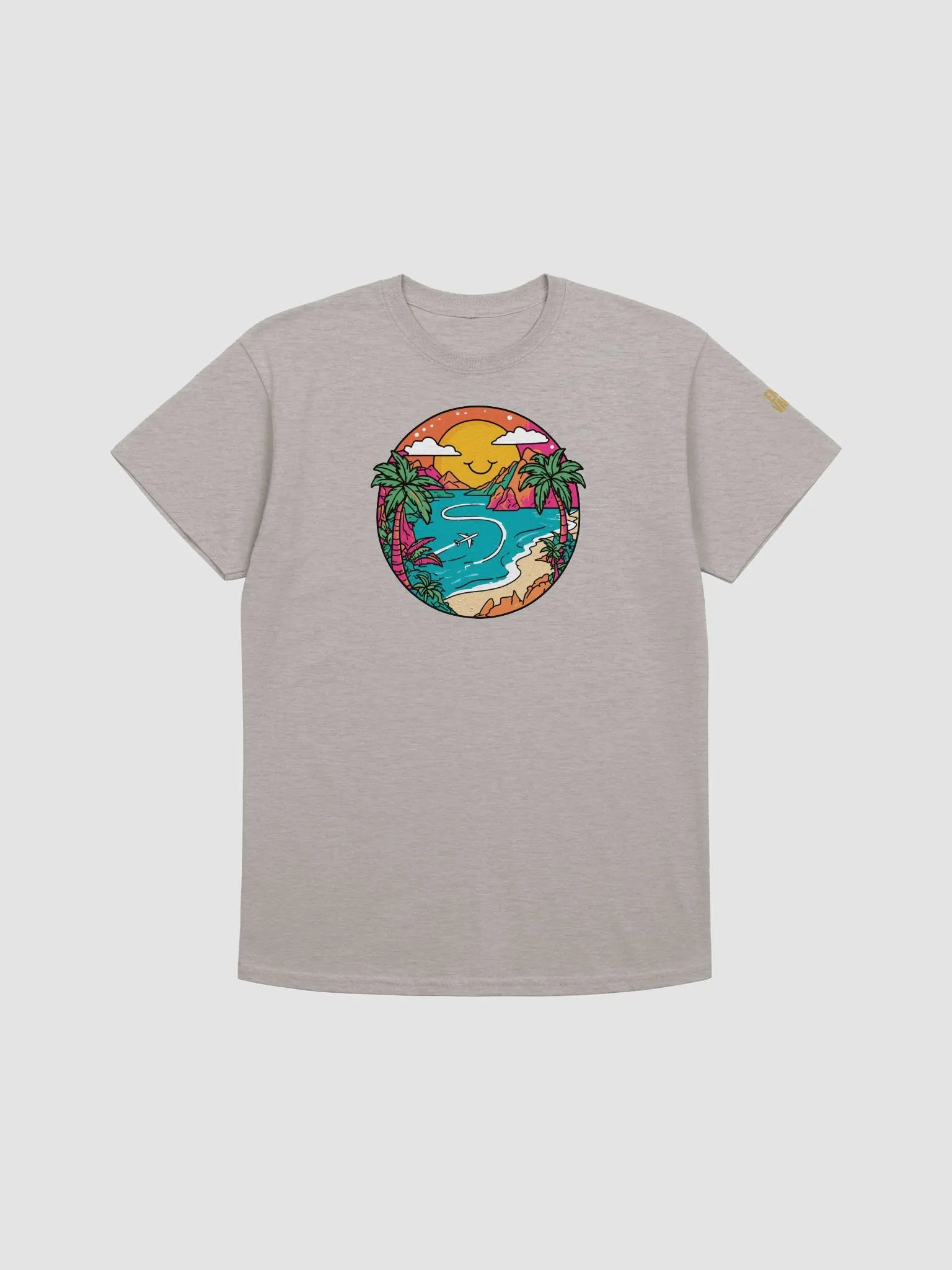 Gildan Heavyweight T-Shirt | AI Design Travel icon product image (1)