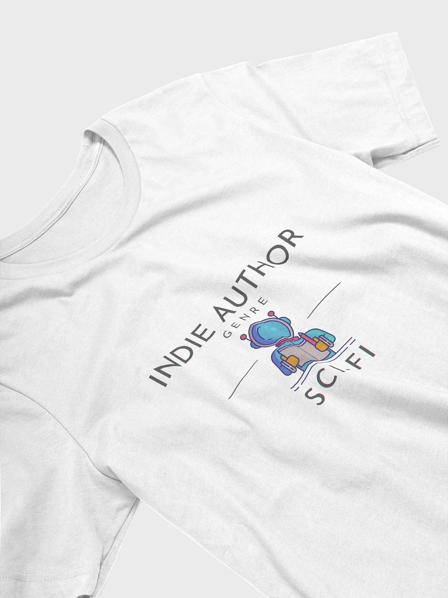Indie Author Genre Sci-Fi white t-shirt product image (3)