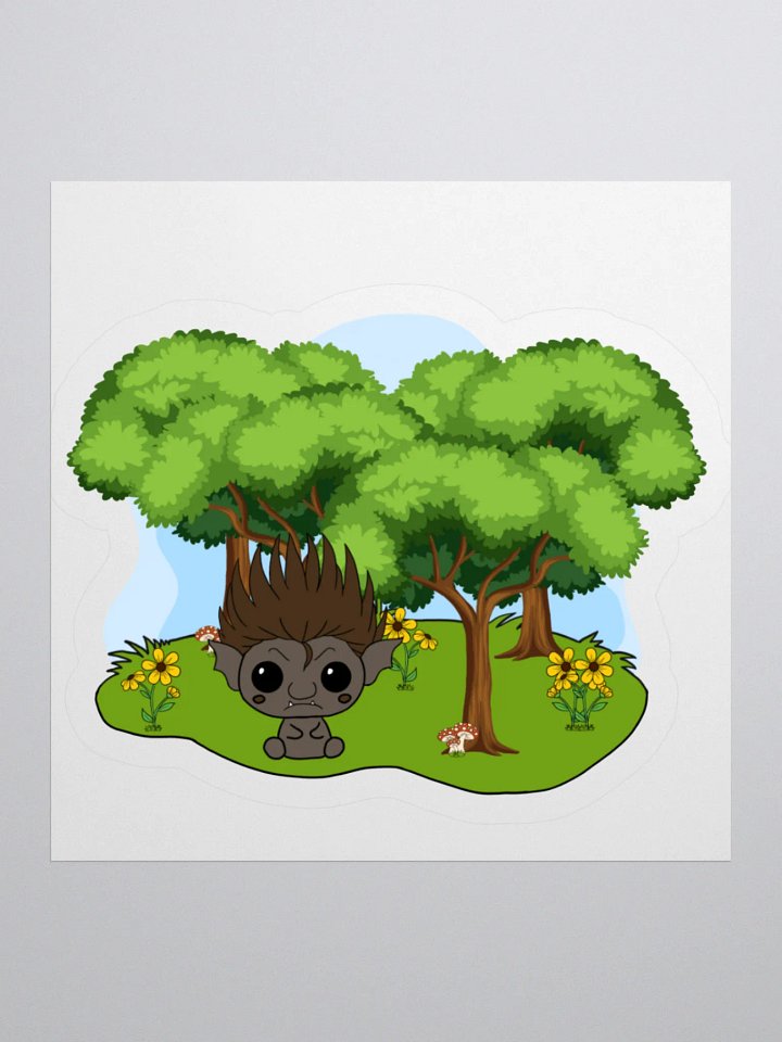 Justin the Puckwudgie Cryptikids Sticker product image (2)