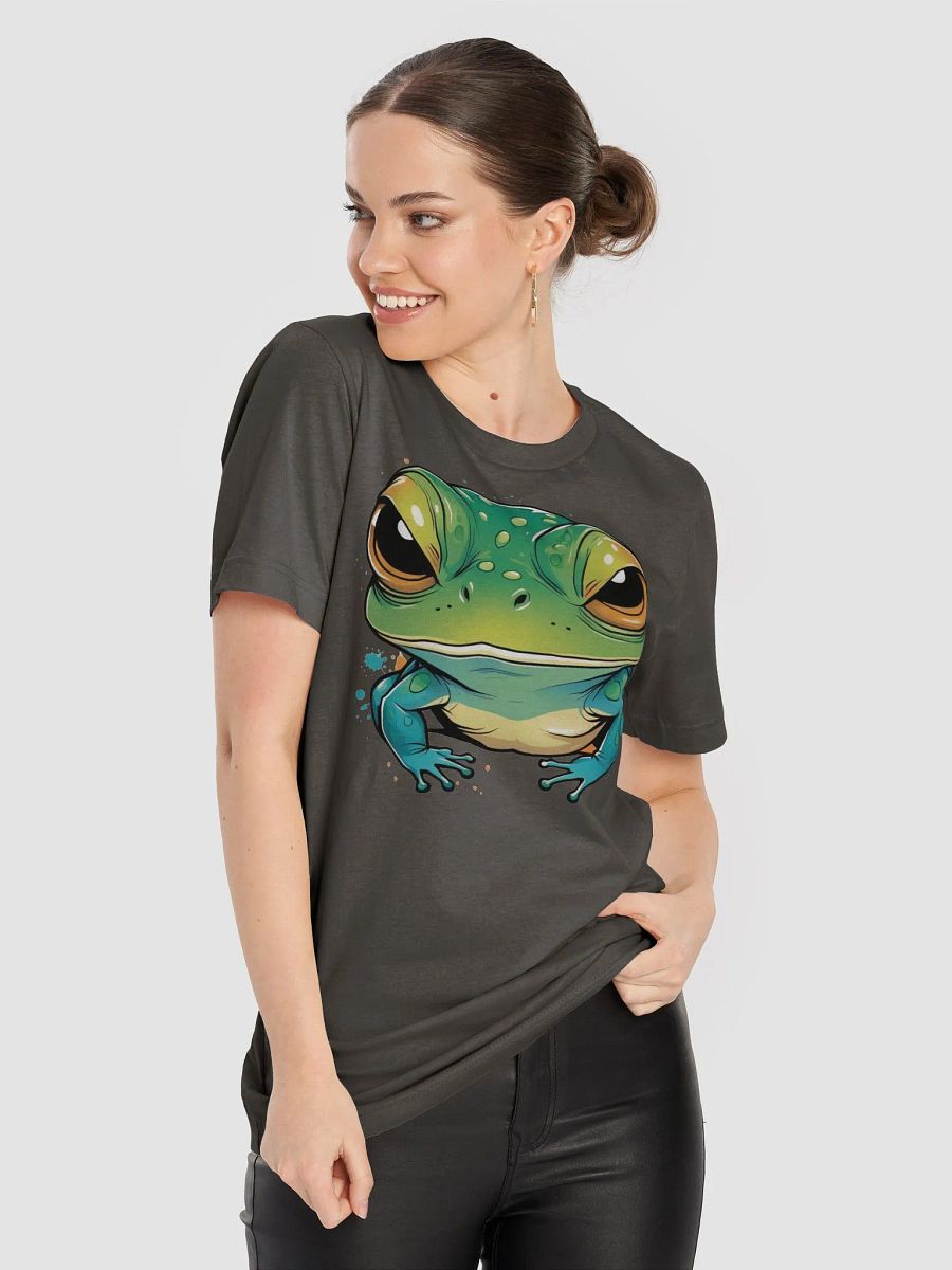 Cheerful Frog Cartoon T-Shirt product image (80)
