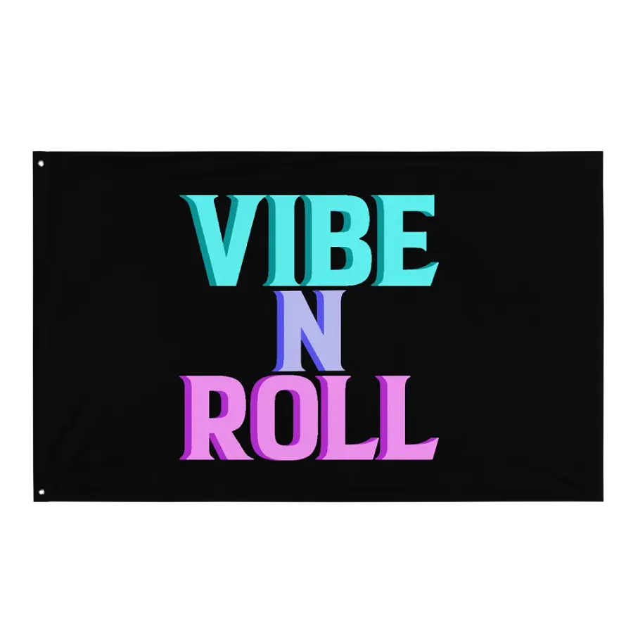 Vibe n Roll Flag product image (1)