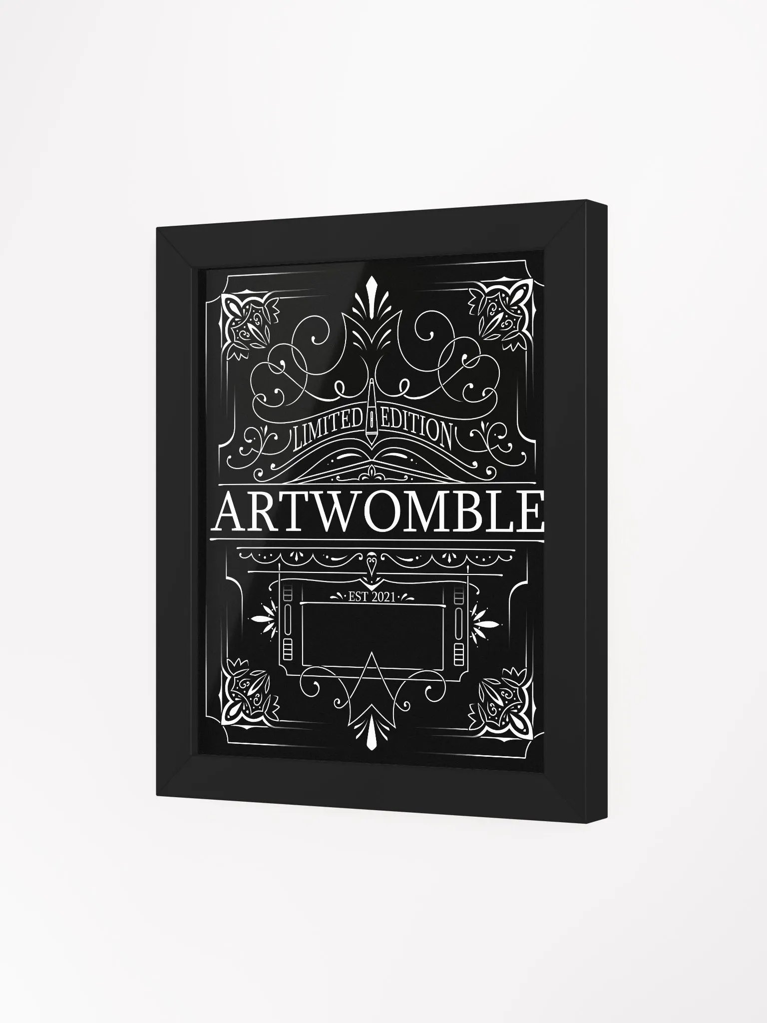 Artwomble Framed Print - Black product image (6)