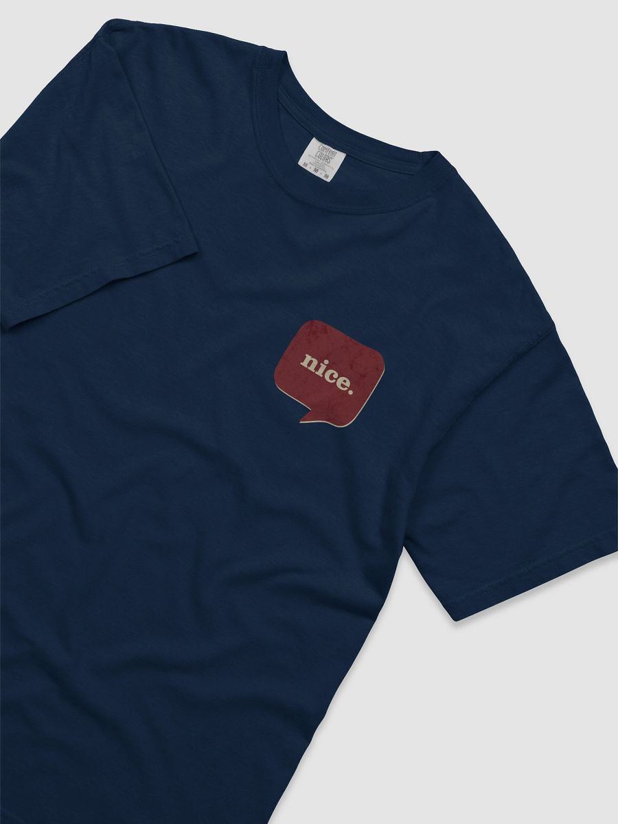 Nice Shirt (Red Logo) - Summer 2025 product image (19)