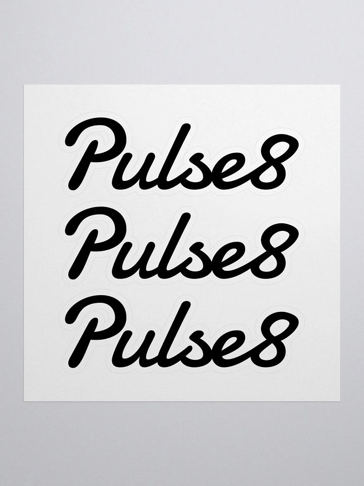 3x Classic Logo Stickers (Medium) product image (1)