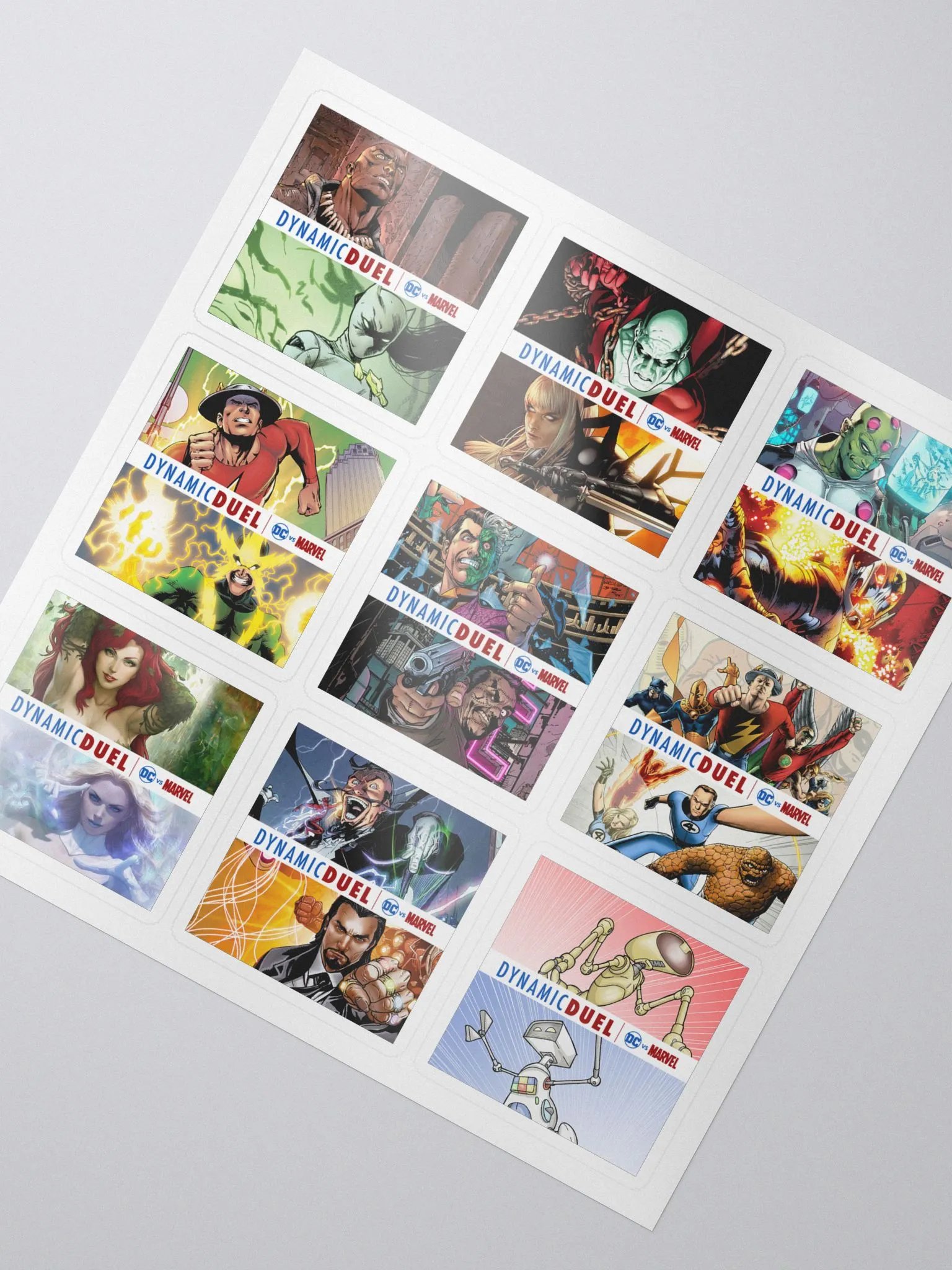 Dynamic Duel Episode Cover Stickers - Series 11 product image (2)