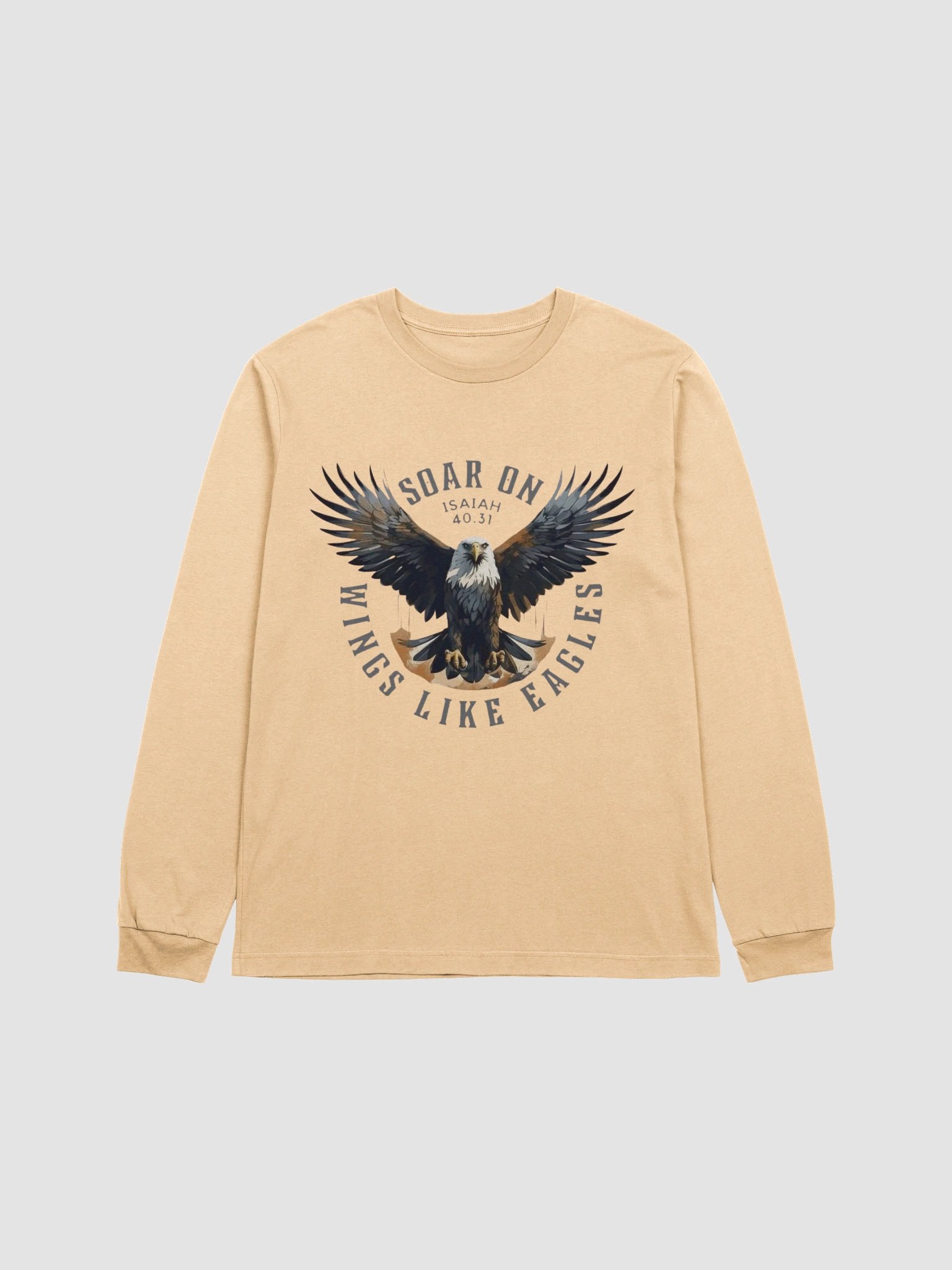 Eagle Wings Isaiah 40:31 Long Sleeve T-Shirt product image (1)