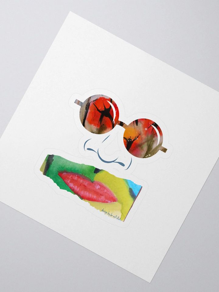 abstract woman´s face orginal digitalized product image (2)