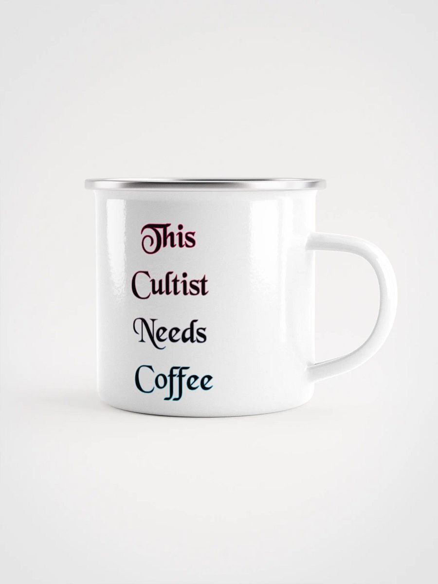 Cultist Brew Enamel Coffee Mug product image (2)