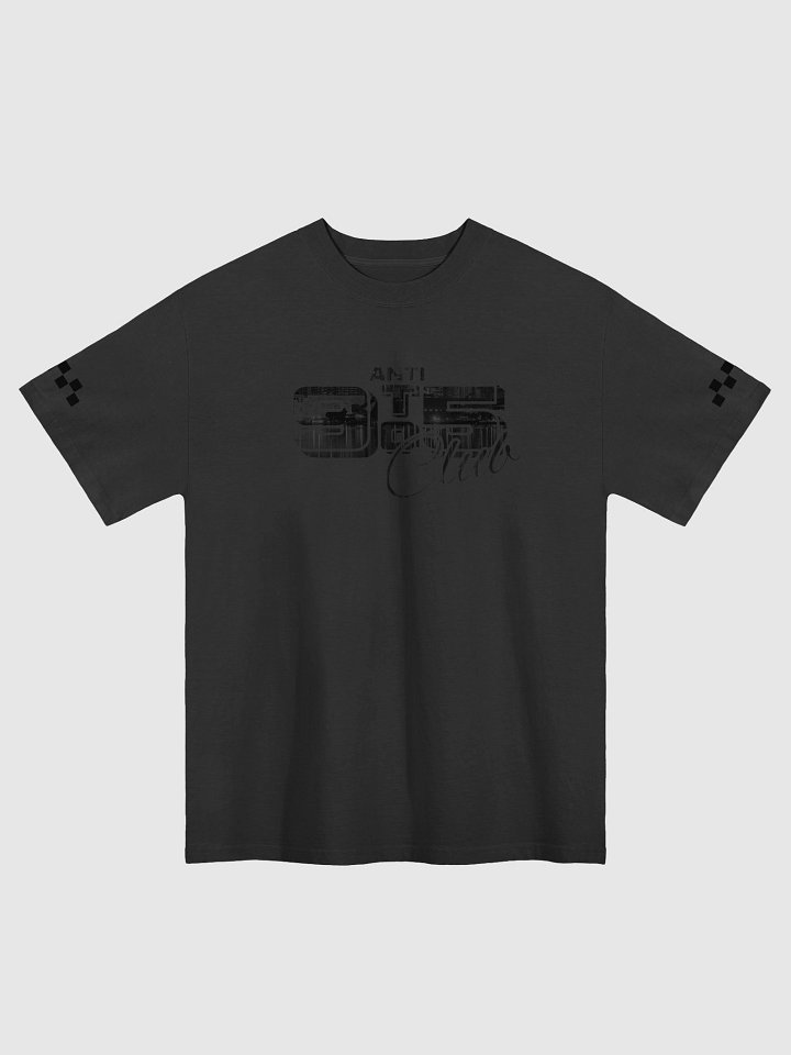 Faded Memories Oversized Tee (Faded Black) product image (1)