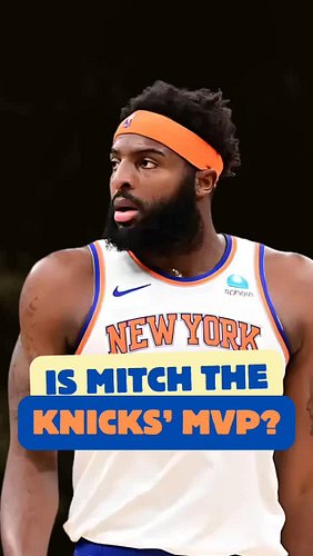 Is this true? Is #mitchellrobinson the MVP of the #Knicks?

#jalenbrunson #knickerbocker #knickstape #theobjectiveknicksfan #...