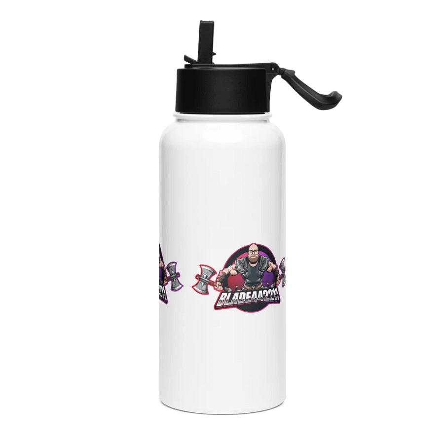 Muscle Warrior Stainless Steel Water Bottle product image (3)
