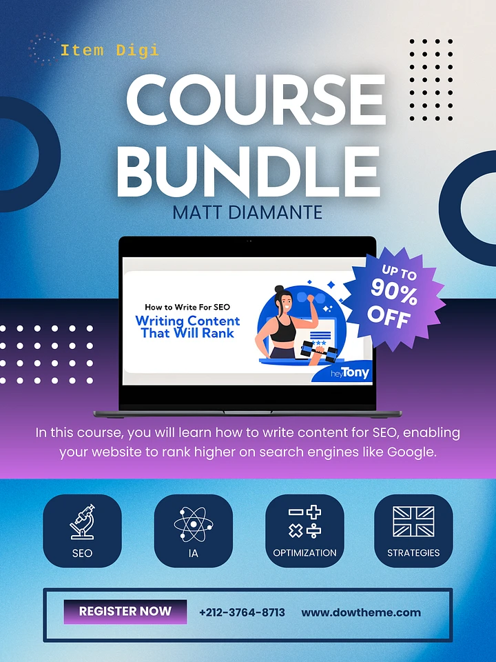 Matt Diamante – Course Bundle product image (1)