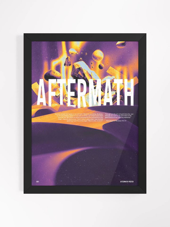 Aftermath Poster with Frame product image (2)