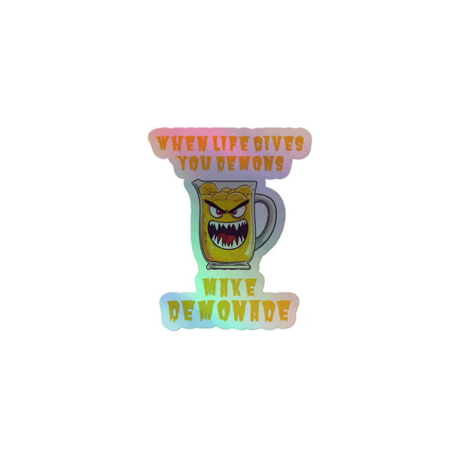 Make Demonade Holographic Sticker Sheet product image (1)