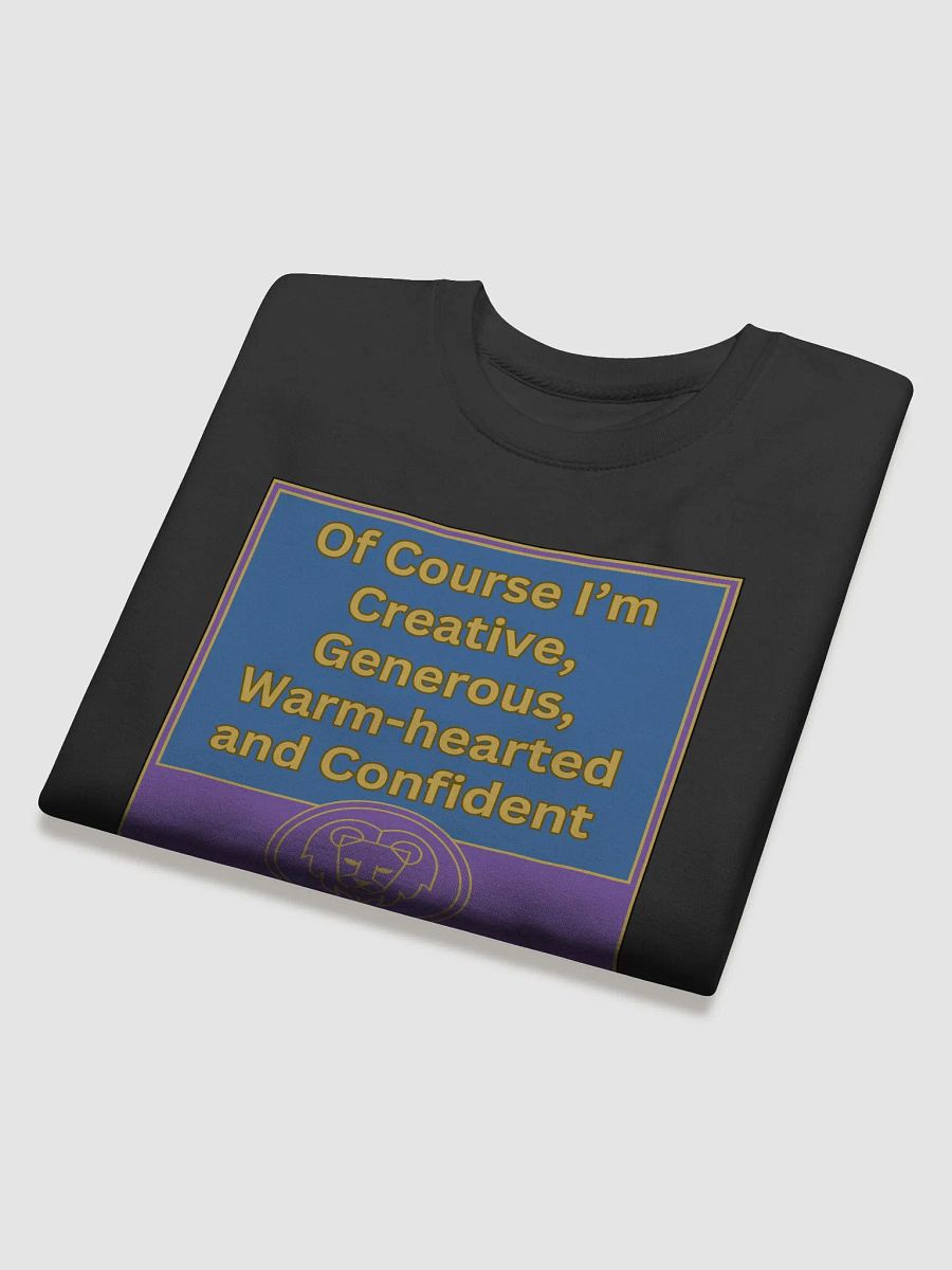 Of Course I’m Leo Zodiac Sign Sweatshirt, Zodiac Sign vibes, Leo Sweatshirt, Astrological Sweatshirt product image (4)