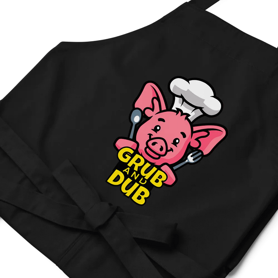 Grub and Dub Organic Apron product image (3)