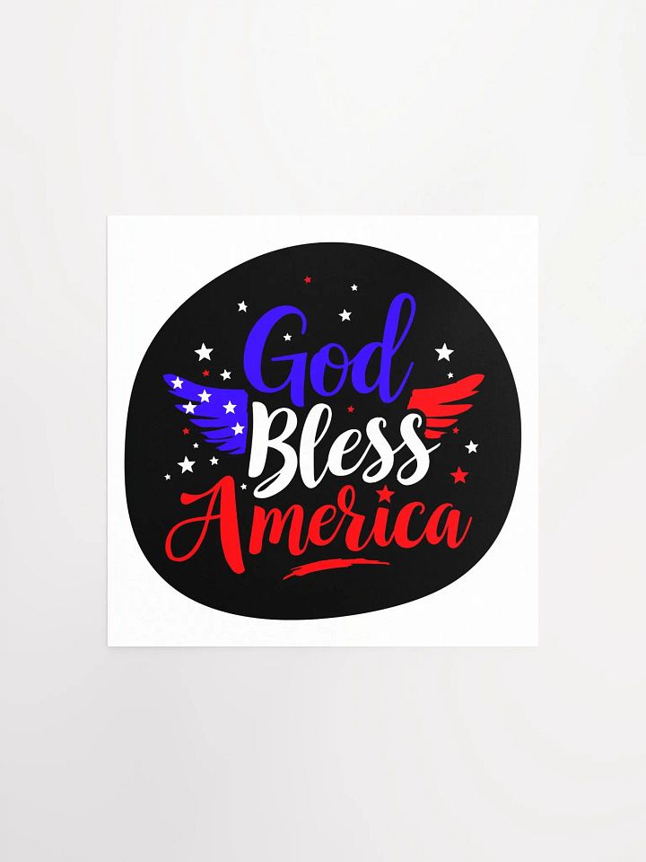 Poster: God Bless America product image (1)