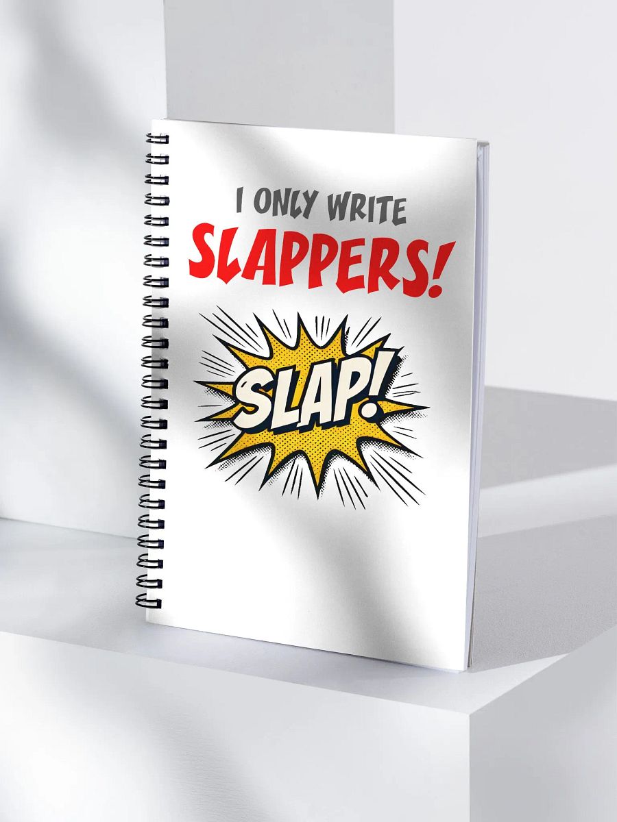 The "SLAPSTAR!" Notepad product image (4)