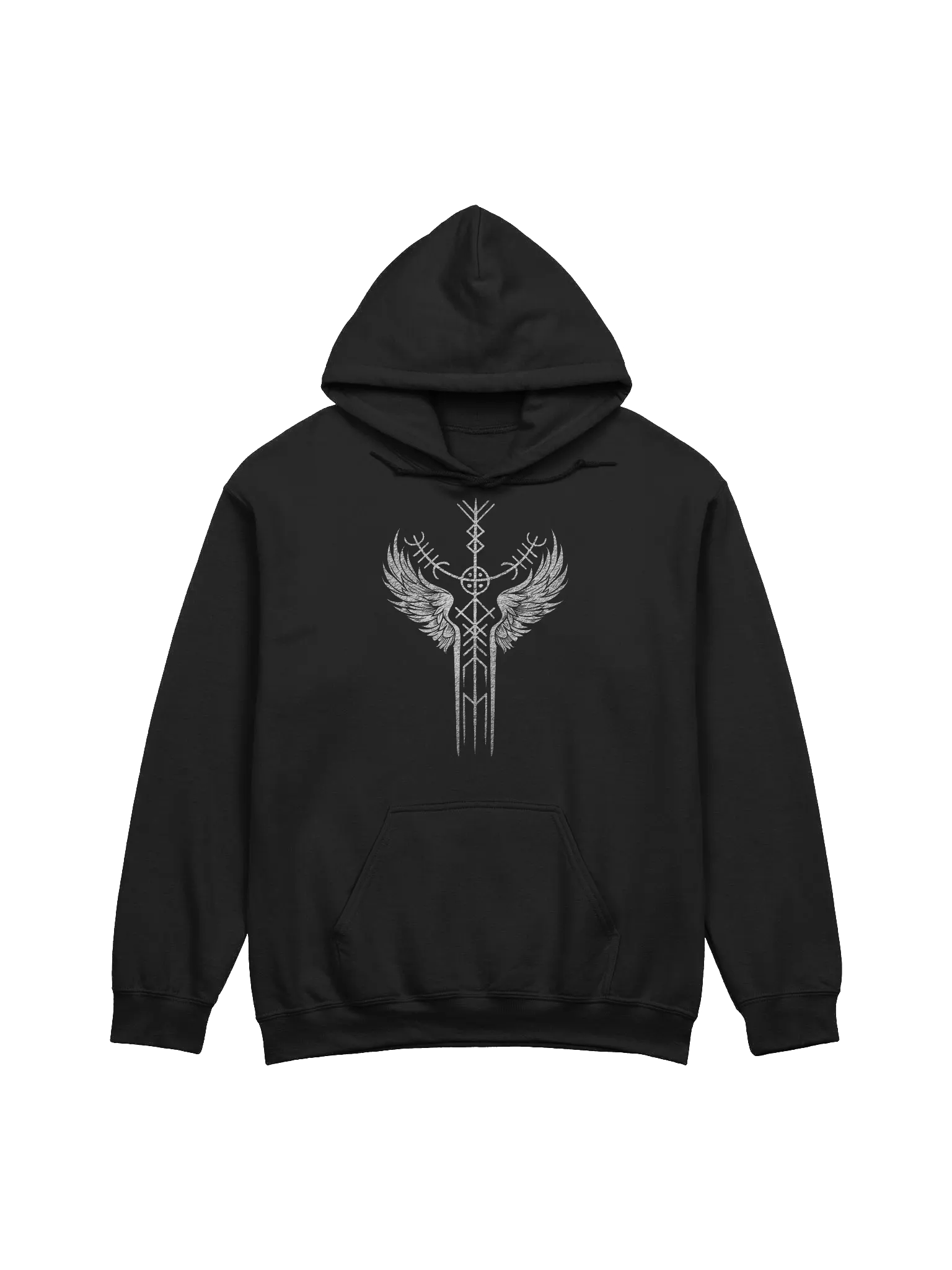 The Valkyrie Stave Hoodie (grunge print) product image (2)