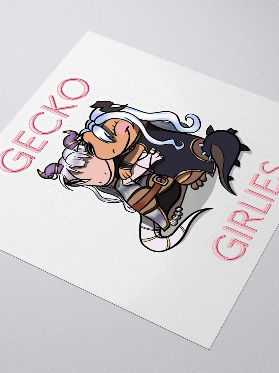 Gecko Girlies Kiss Cut Sticker! product image (7)