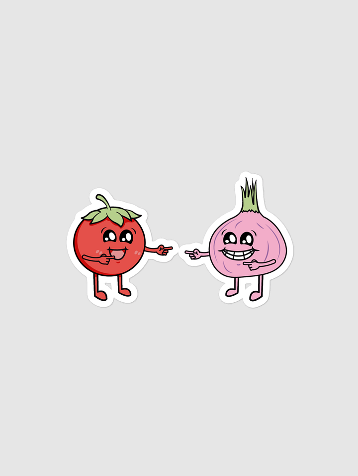 Tomato and Onion | Tier 3 Supporters Character Sticker product image (1)