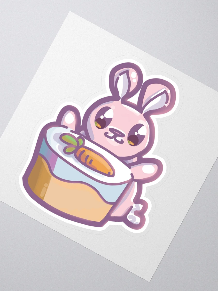 Carrot Cake Bunny Sticker product image (2)