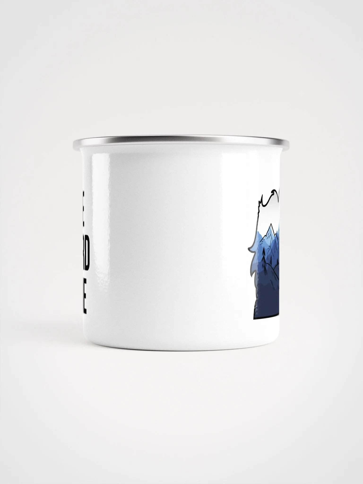 Beardie National Park Enamel Mug product image (2)