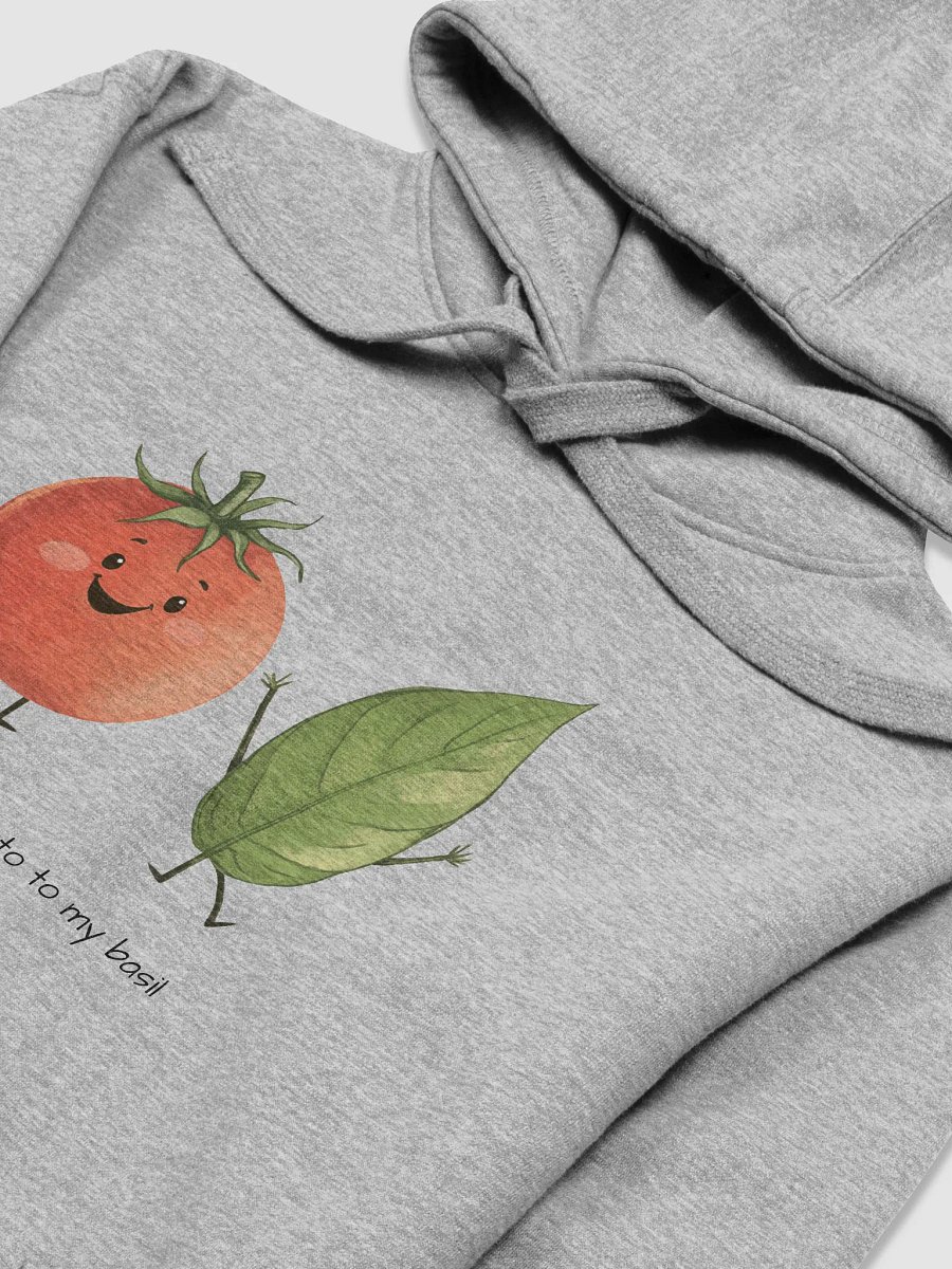 Tomato & Basil Leaf: Love and Friendship Unisex Hoodie product image (10)