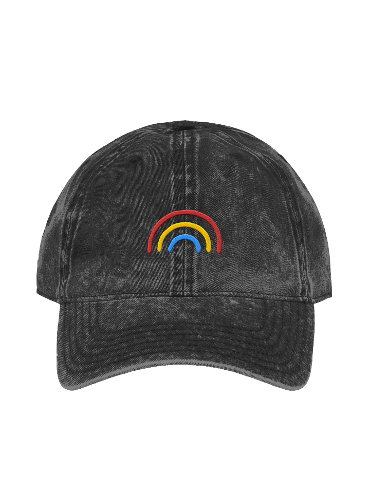 Retro Rainbow Arcs Dad Hat product image (22)