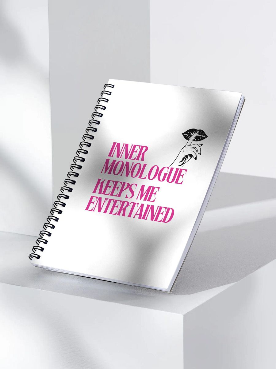 Inner Monologue Spiral Notebook product image (3)
