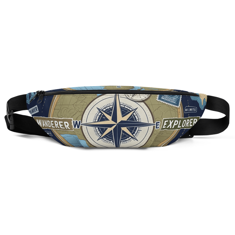 Wanderlust Explorer All-Over Fanny Pack product image (1)