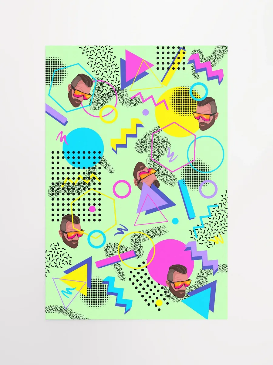 Rad Vibes 12x18 Fine Art Print product image (4)