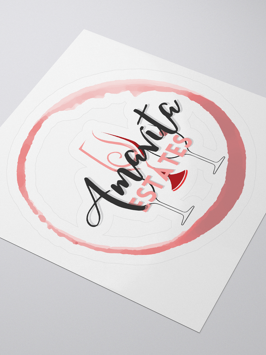 Amavita Estates (Raise A Glass) Sticker product image (9)