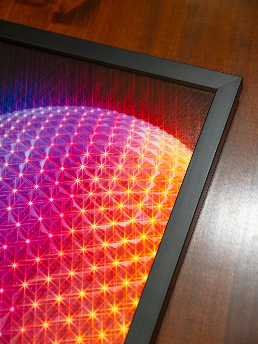 Starburst Spaceship Framed Premium Luster Print product image (3)