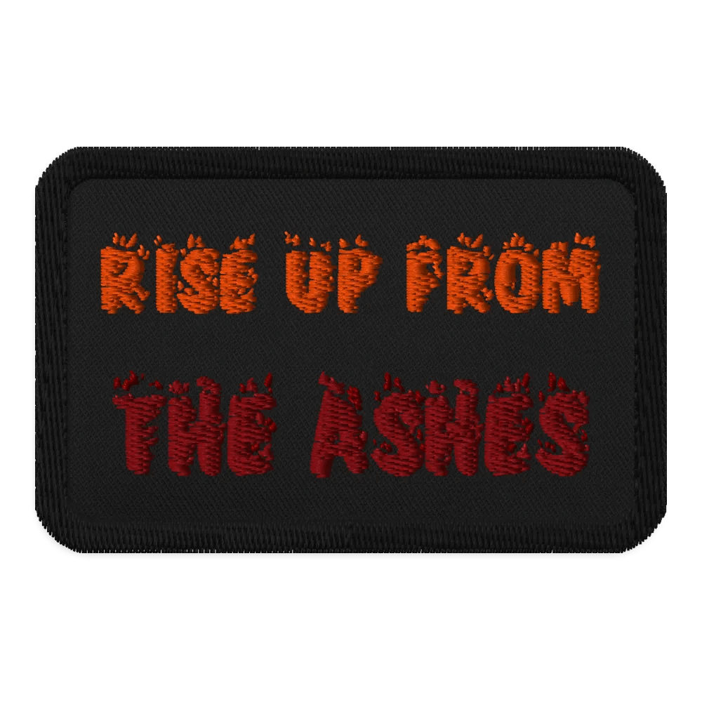 Phoenix Rebirth Embroidered Patches product image (1)