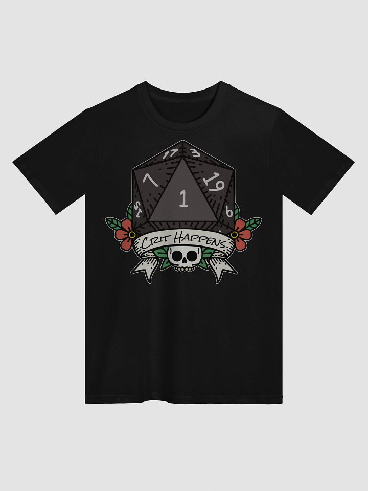Crit Happens D20 Unisex Tee product image (3)