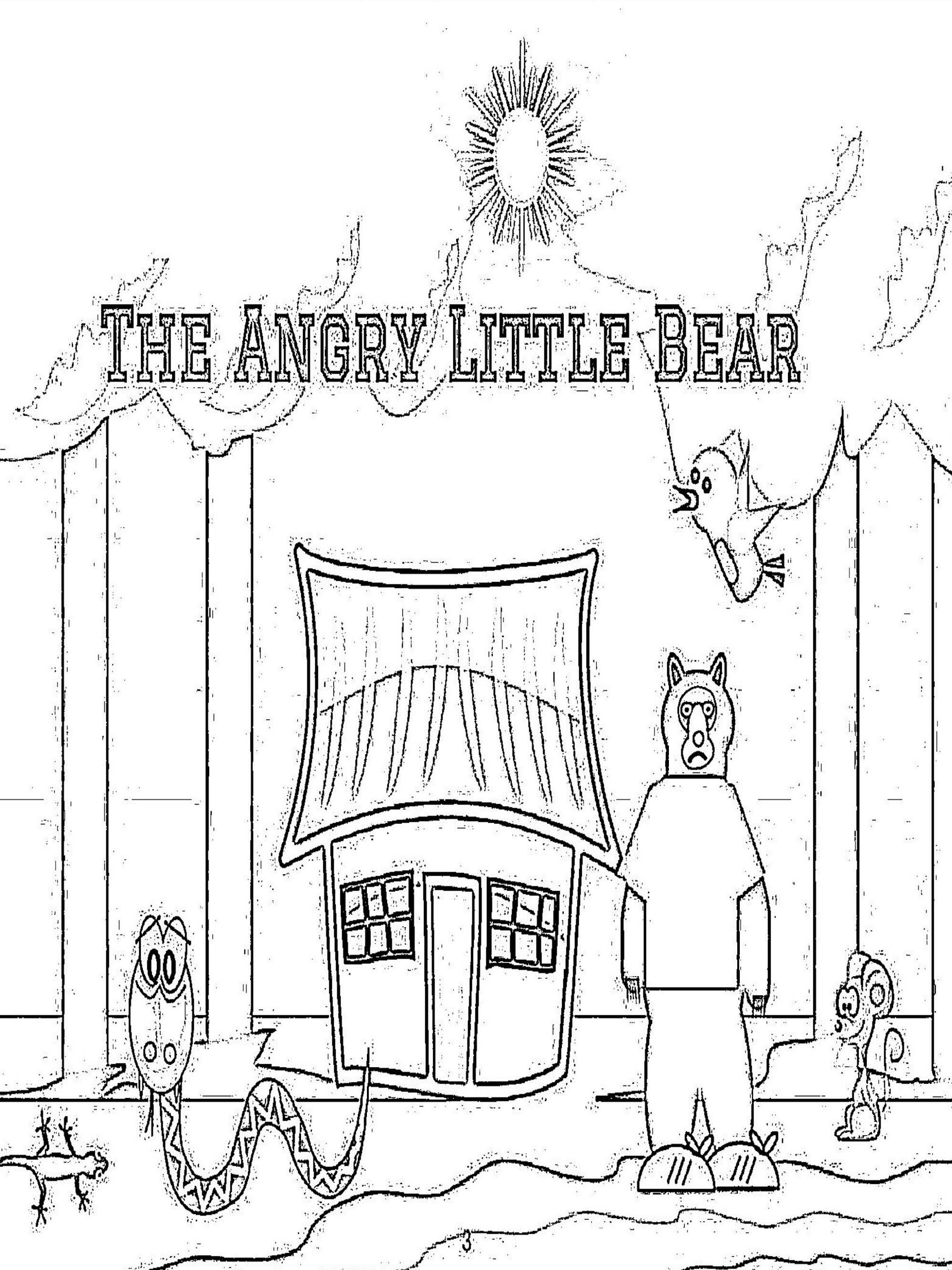 The Big Book of Animal Adventures Coloring Book Story Collection product image (8)