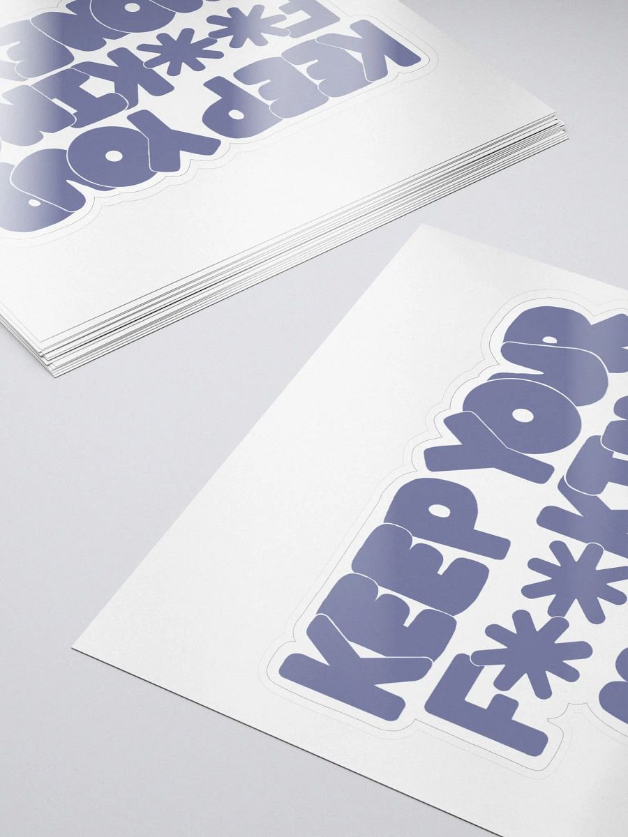 Keep Your F**king Money Sticker product image (5)