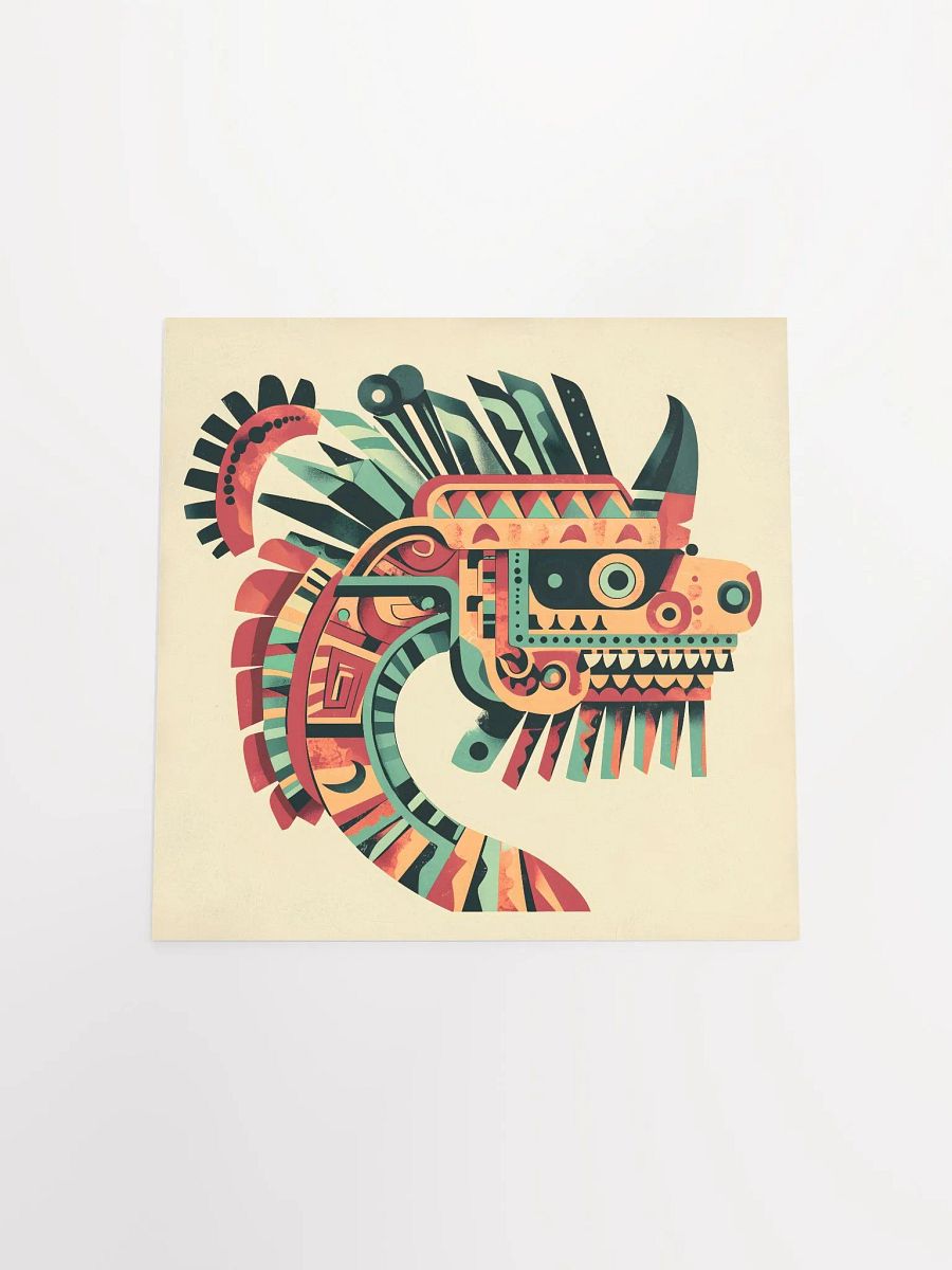 Quetzalcoatl Aztec Poster Art product image (19)
