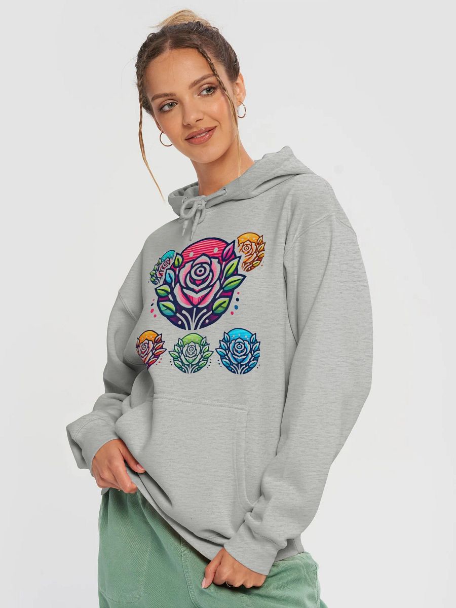 Symmetrical Rose Garden Hoodie product image (5)
