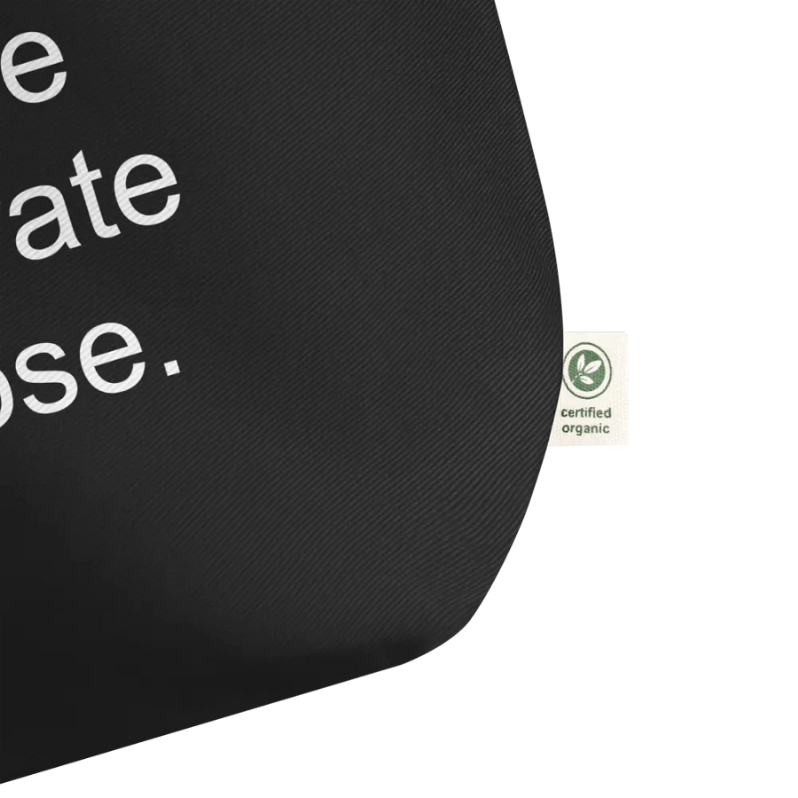 I refuse to tolerate lactose eco tote product image (2)