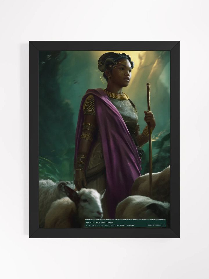 Aja: The Wild Shepherdess – Framed Matte Poster product image (2)